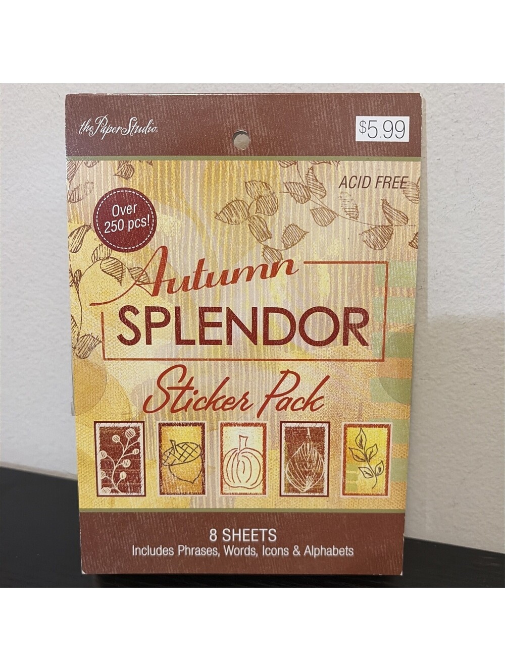 The Paper Studio Autumn Splendor Over 250 Sticker Pack
